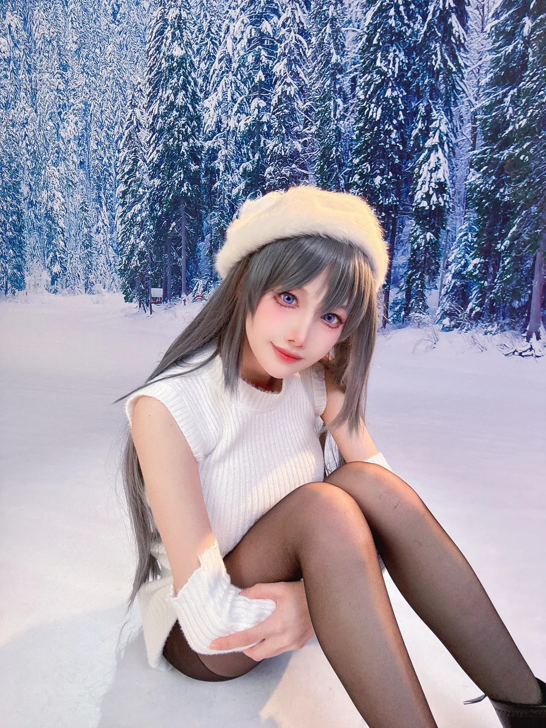 Shika小鹿鹿 - 麻衣学姐 [25P-418MB] tg@simisebaisi 【丝足阁】020.webp